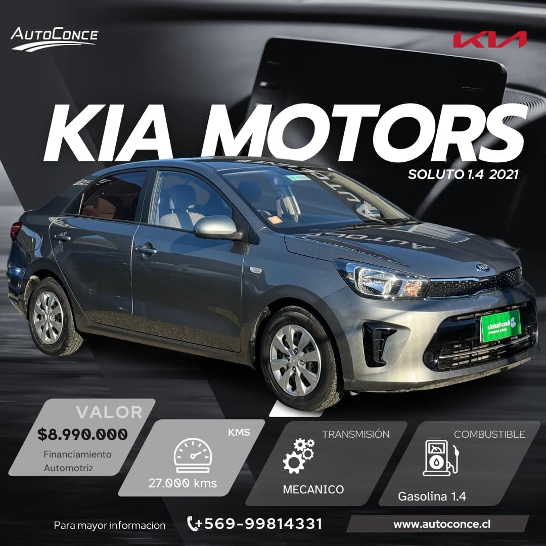 KIA MOTORS SOLUTO 2021